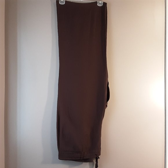 Lane Bryant Brown Linen Pants | 22/24 - Picture 2 of 14